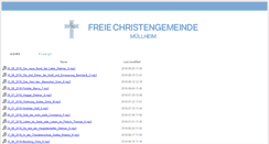 Desktop Screenshot of predigt.fcgm.de